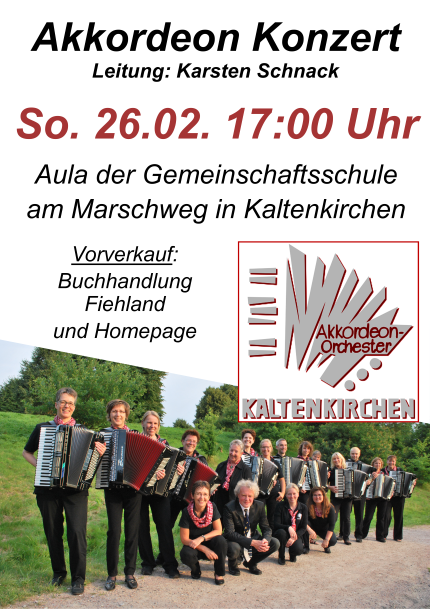 Plakat Jahreshauptkonzert 2023